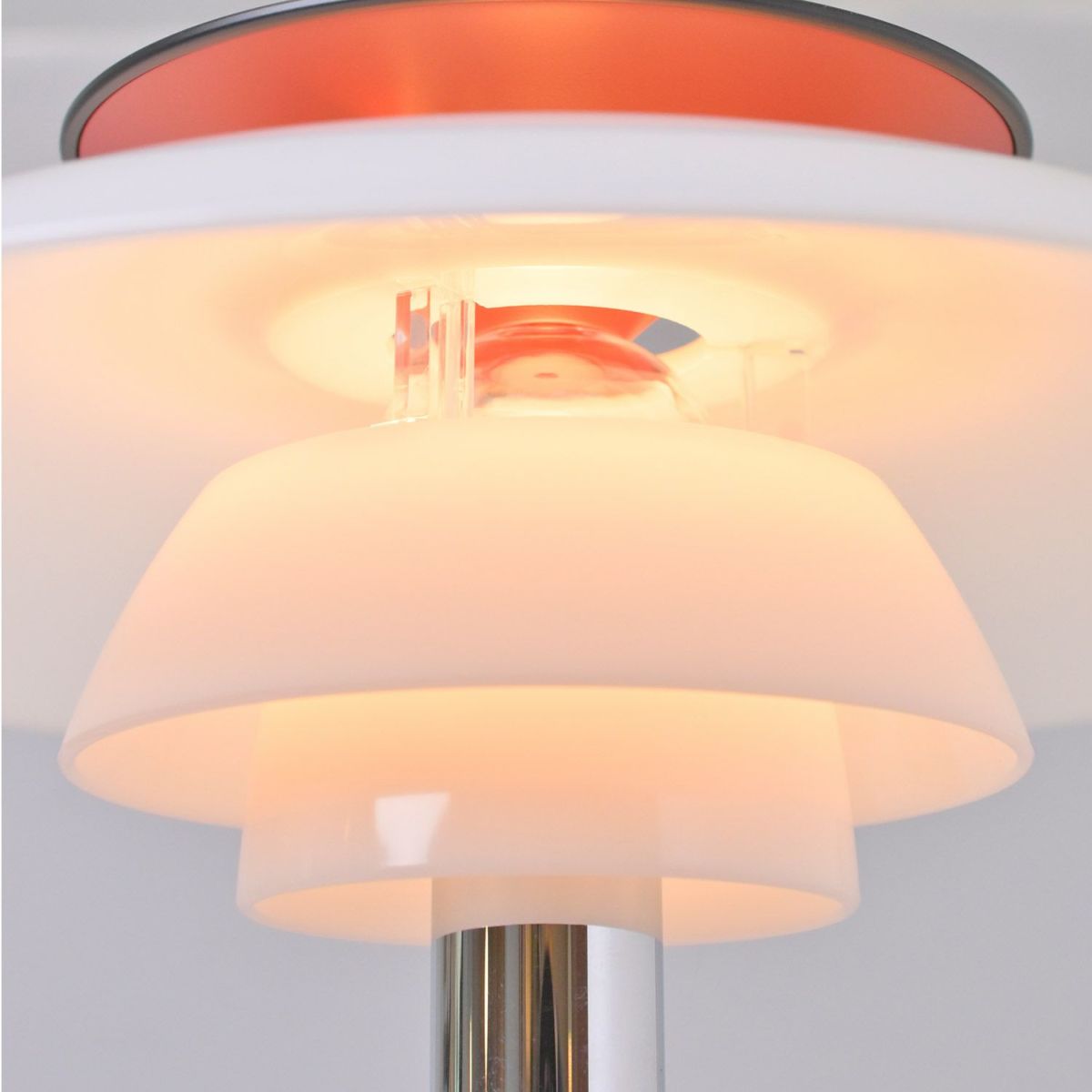 Louis Poulsen ルイスポールセン PH 80 Portable ポータブル LED テーブルランプ スタンドライト Φ230mm （シルヴァー・クローム） ポール・ヘニングセン