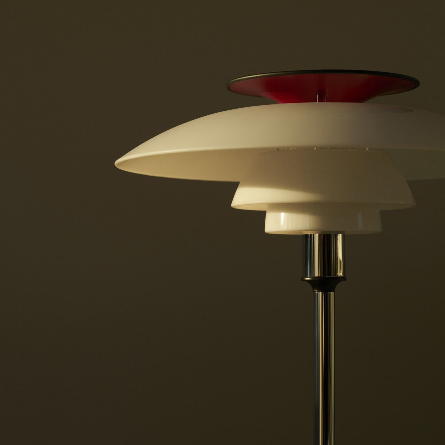 Louis Poulsen ルイスポールセン PH 80 Portable ポータブル LED テーブルランプ スタンドライト Φ230mm （シルヴァー・クローム） ポール・ヘニングセン