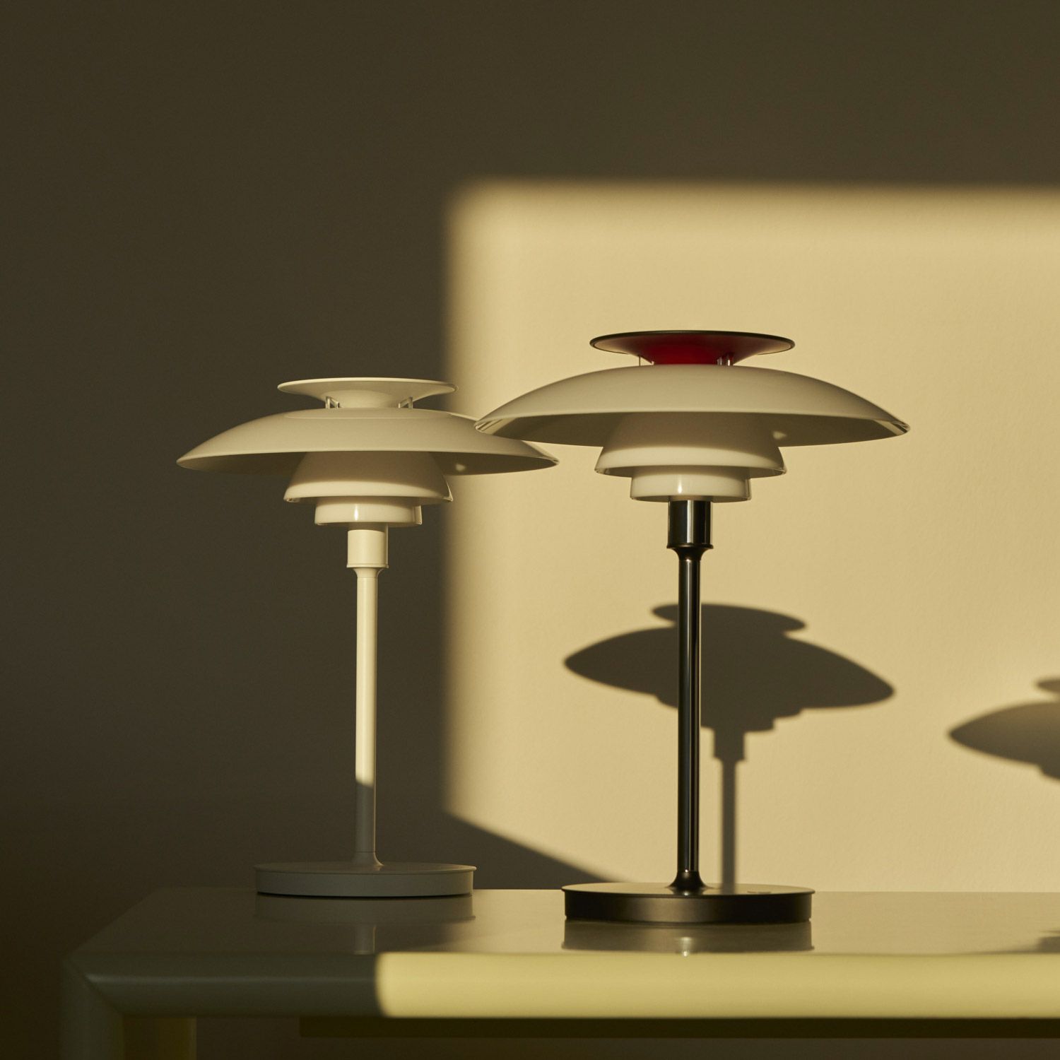 Louis Poulsen ルイスポールセン PH 80 Portable ポータブル LED テーブルランプ スタンドライト Φ230mm （シルヴァー・クローム） ポール・ヘニングセン
