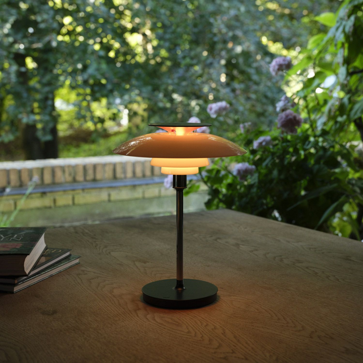 Louis Poulsen ルイスポールセン PH 80 Portable ポータブル LED テーブルランプ スタンドライト Φ230mm （シルヴァー・クローム） ポール・ヘニングセン