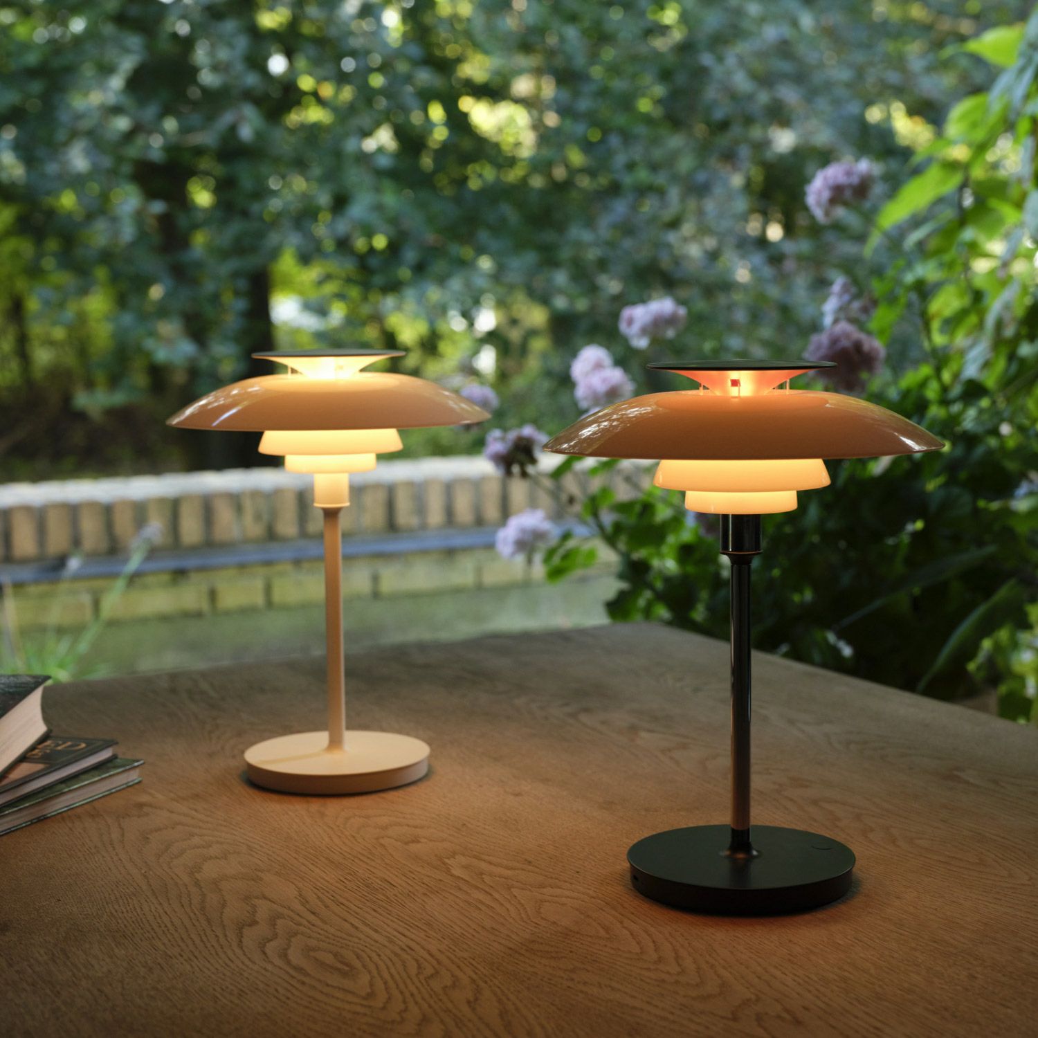 Louis Poulsen ルイスポールセン PH 80 Portable ポータブル LED テーブルランプ スタンドライト Φ230mm （シルヴァー・クローム） ポール・ヘニングセン