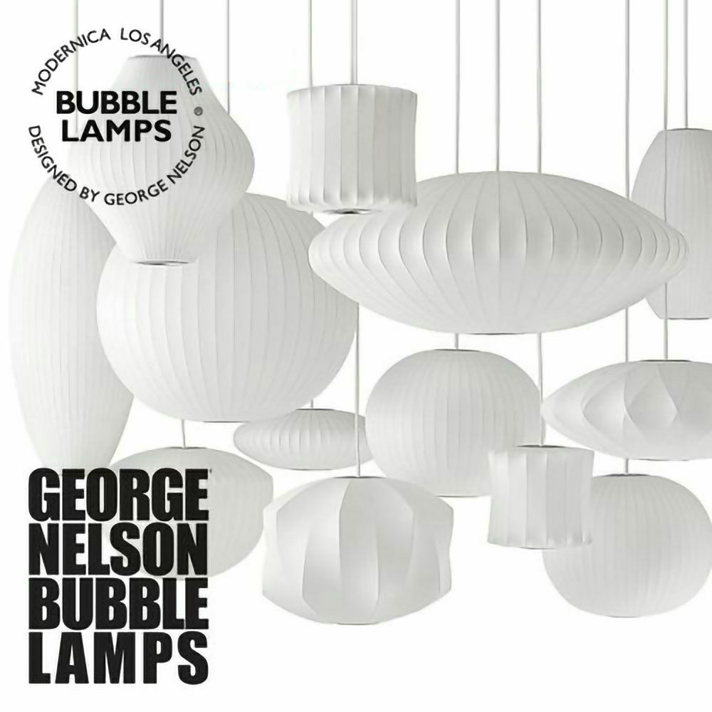 Herman Miller ハーマンミラー BUBBLE LAMPS バブルランプ Roll ロール ペンダントランプ ワンサイズ デザイン：ジョージ・ネルソン