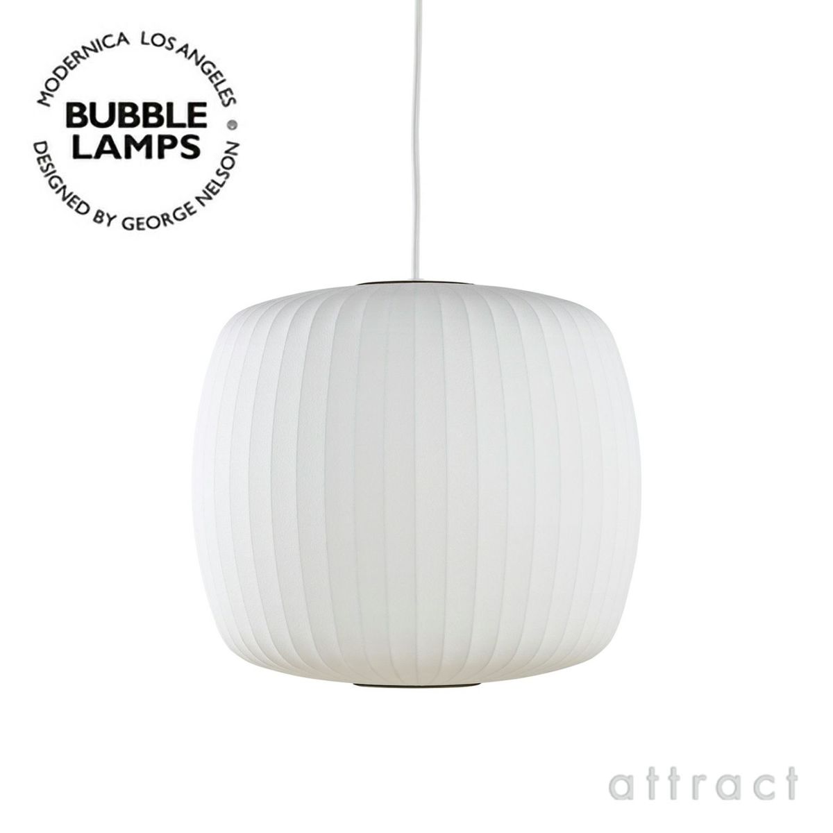 Herman Miller ハーマンミラー BUBBLE LAMPS バブルランプ Roll ロール ペンダントランプ ワンサイズ デザイン：ジョージ・ネルソン