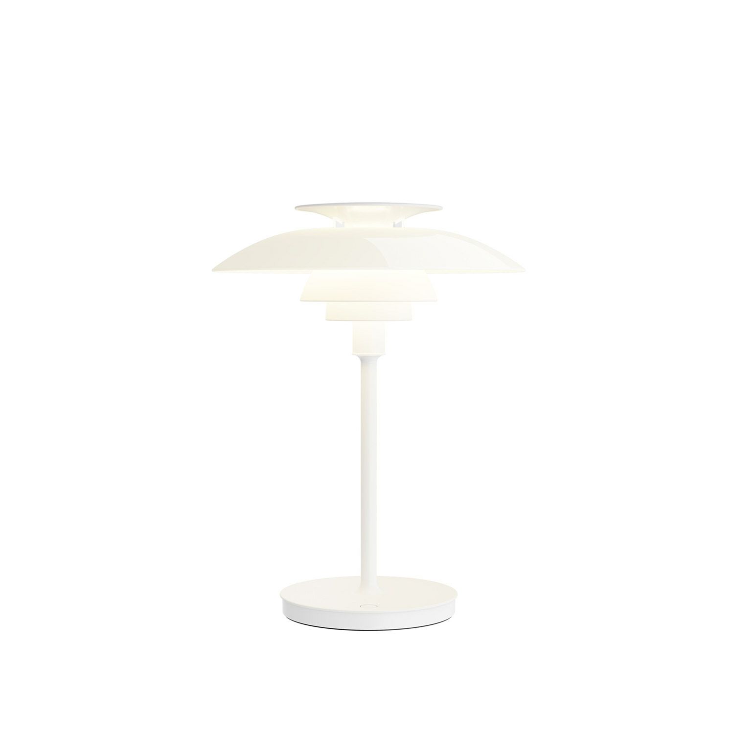 Louis Poulsen ルイスポールセン PH 80 Portable ポータブル LED テーブルランプ スタンドライト Φ230mm （ホワイト） ポール・ヘニングセン
