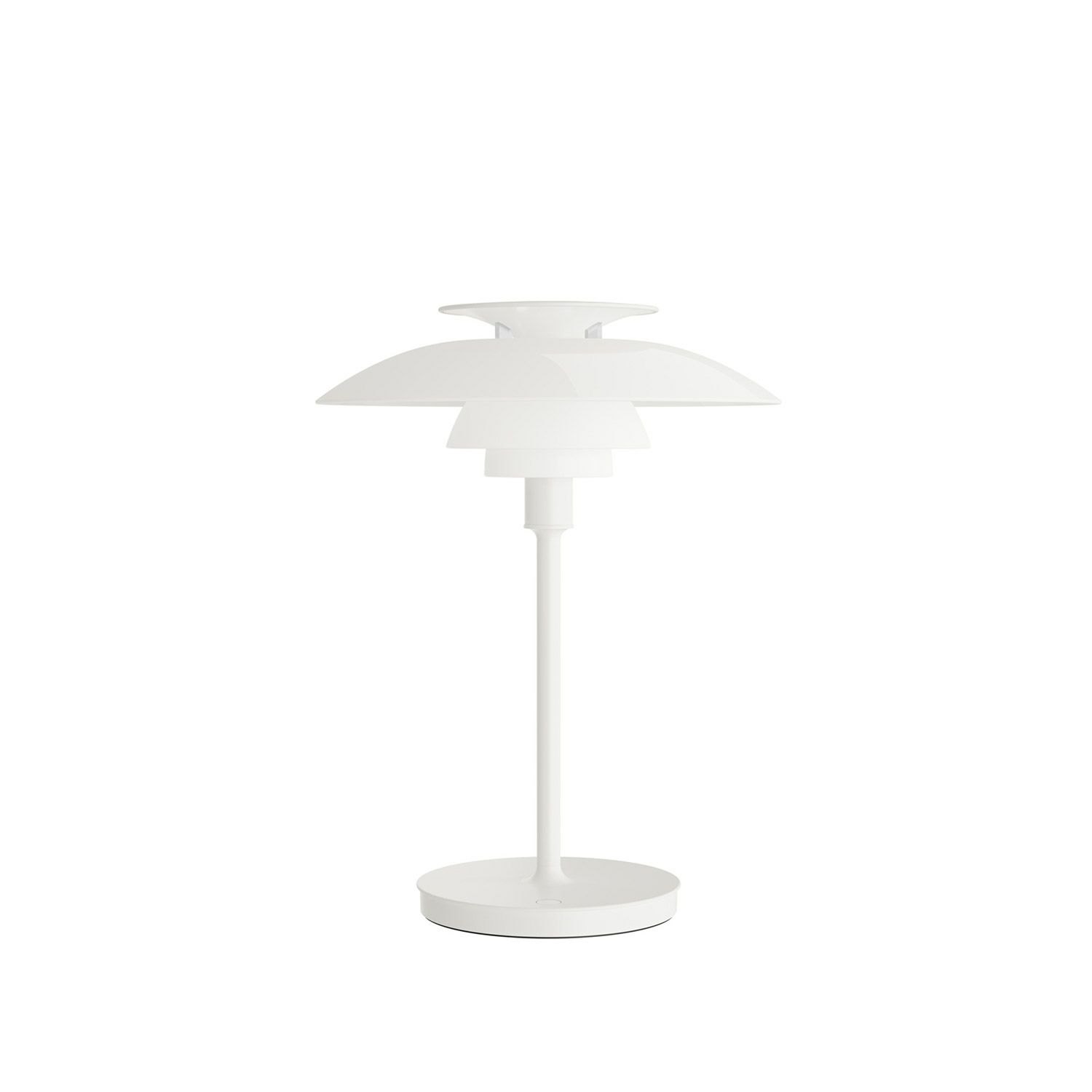 Louis Poulsen ルイスポールセン PH 80 Portable ポータブル LED テーブルランプ スタンドライト Φ230mm （ホワイト） ポール・ヘニングセン