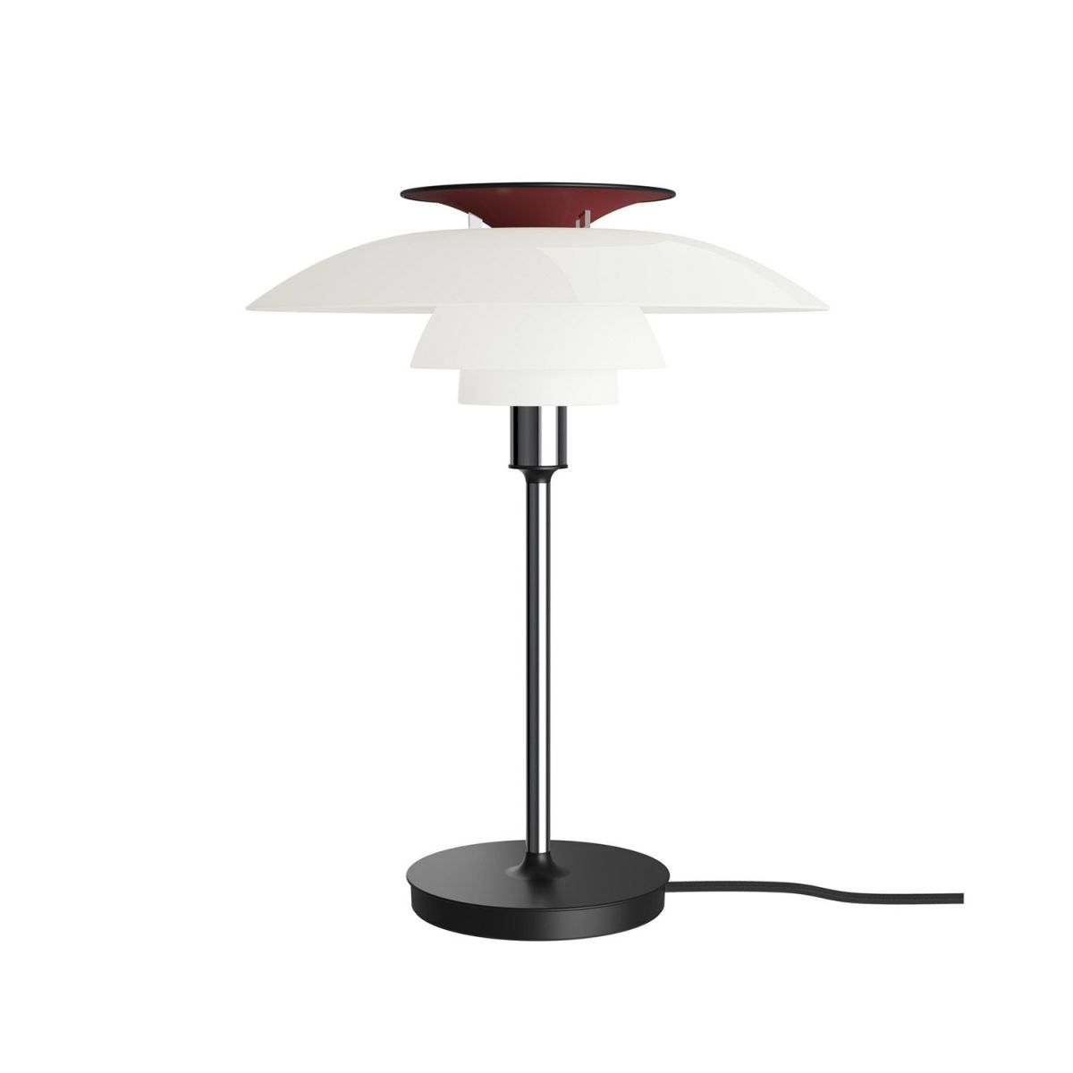 Louis Poulsen ルイスポールセン PH 80 Table Lamp テーブルランプ スタンドライト Φ320mm （シルヴァー・クローム） ポール・ヘニングセン