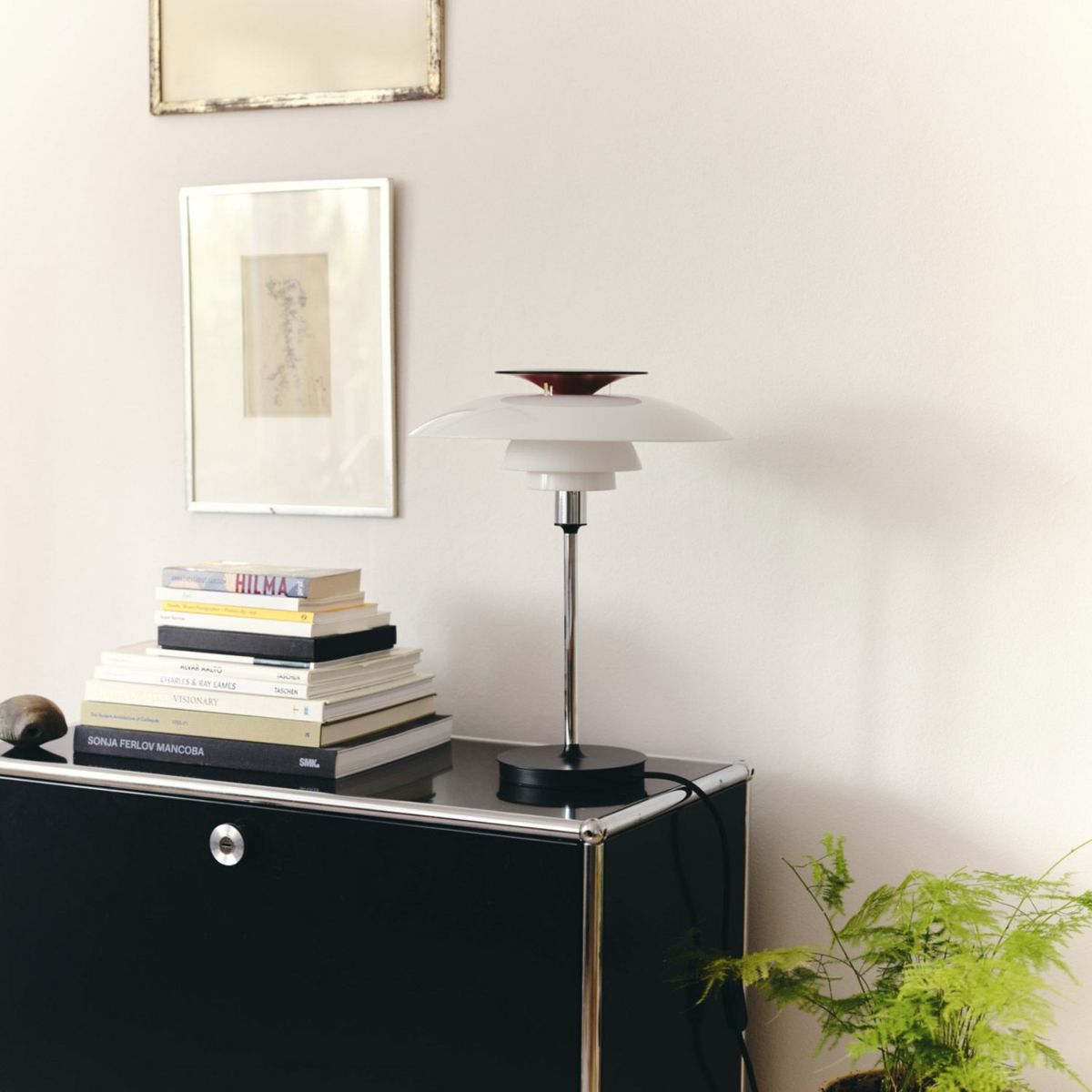 Louis Poulsen ルイスポールセン PH 80 Table Lamp テーブルランプ スタンドライト Φ320mm （シルヴァー・クローム） ポール・ヘニングセン