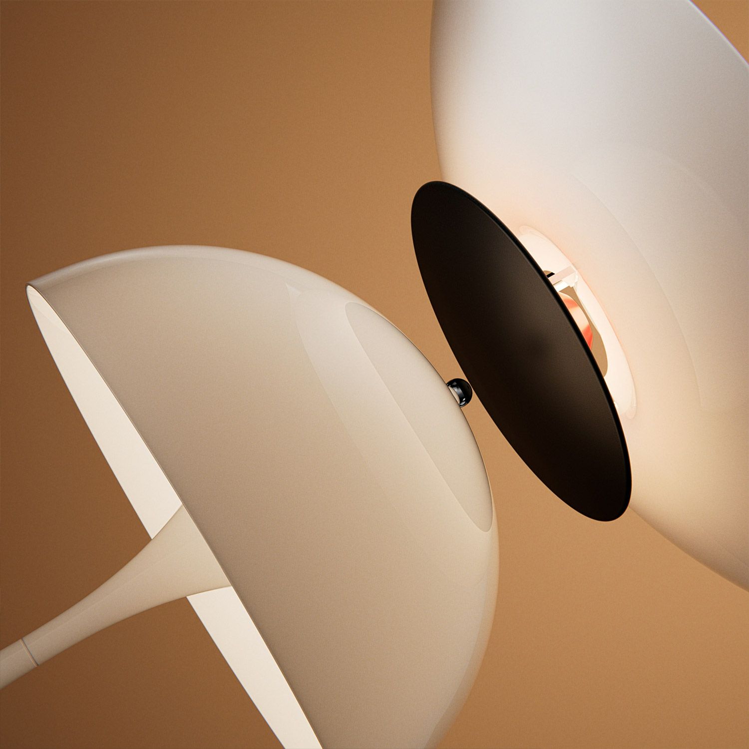 Louis Poulsen ルイスポールセン PH 80 Table Lamp テーブルランプ スタンドライト Φ320mm （シルヴァー・クローム） ポール・ヘニングセン