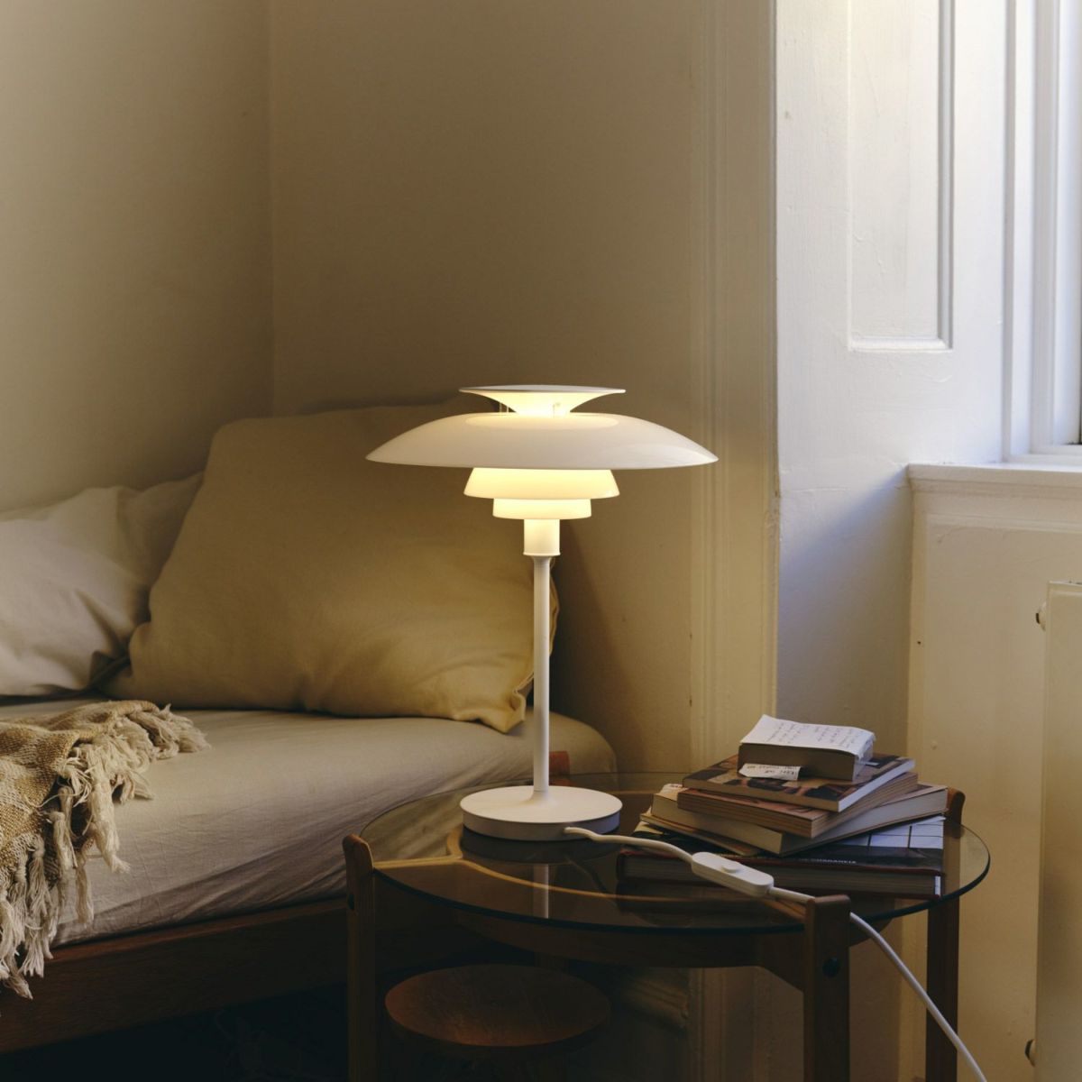 Louis Poulsen ルイスポールセン PH 80 Table Lamp テーブルランプ スタンドライト Φ320mm （シルヴァー・クローム） ポール・ヘニングセン