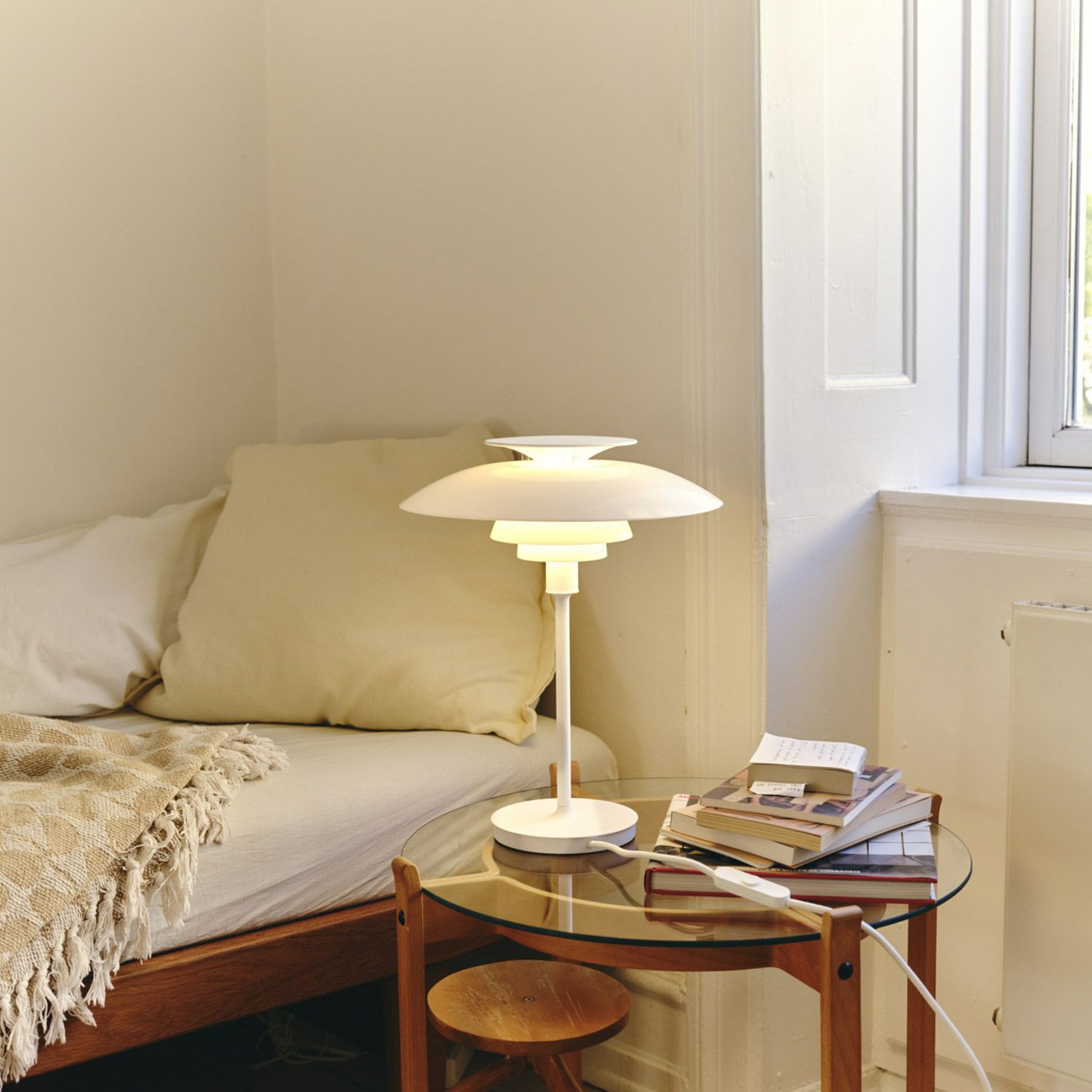 Louis Poulsen ルイスポールセン PH 80 Table Lamp テーブルランプ スタンドライト Φ320mm （ホワイト） ポール・ヘニングセン