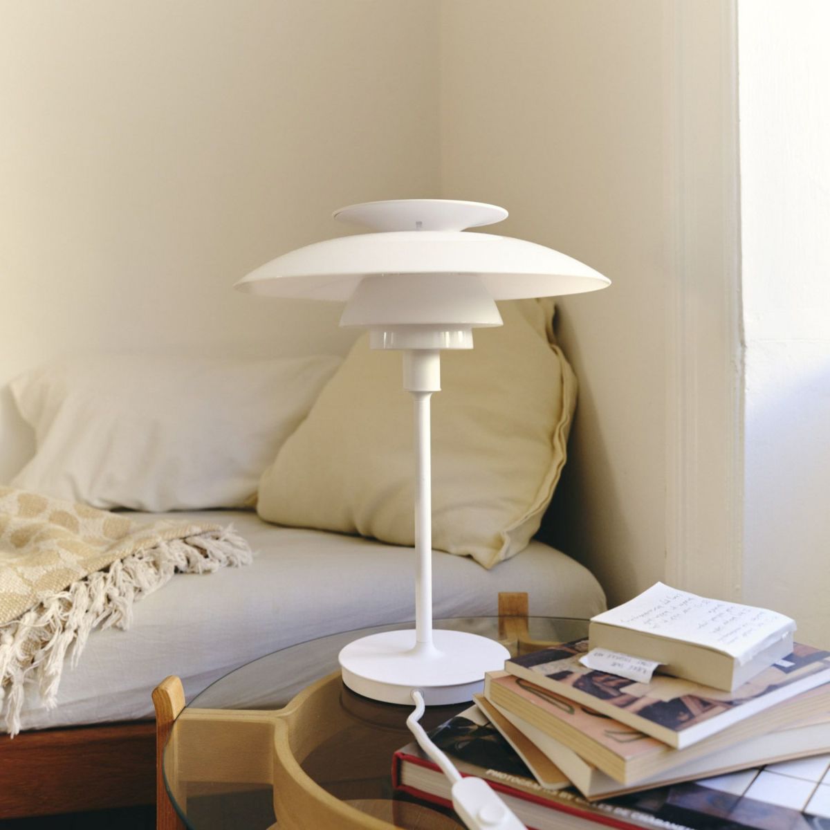 Louis Poulsen ルイスポールセン PH 80 Table Lamp テーブルランプ スタンドライト Φ320mm （ホワイト） ポール・ヘニングセン