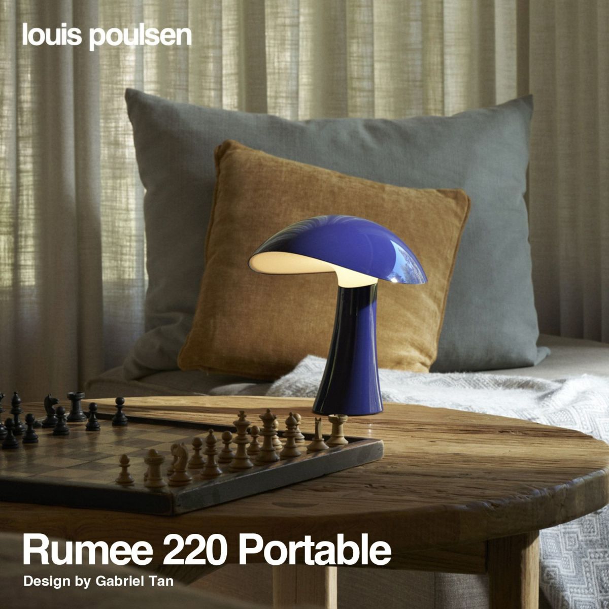 Louis Poulsen ルイスポールセン Rumee 220 Portable Lamp ルーミー 220 ポータブル LED テーブルランプ スタンドライト カラー：3色 ガブリエル・タン