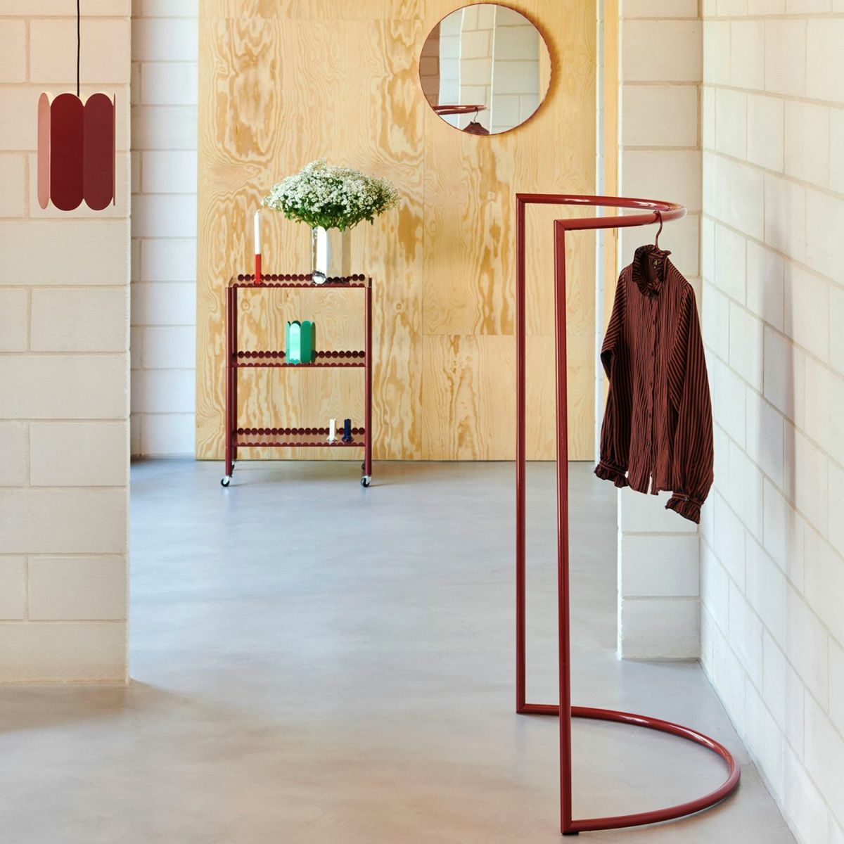 HAY ヘイ Colour Rack カラーラック C Shape Cシェイプ コートハンガー スタンド ワードローブ デザイン：ミュラー・ヴァン・セーヴェレン