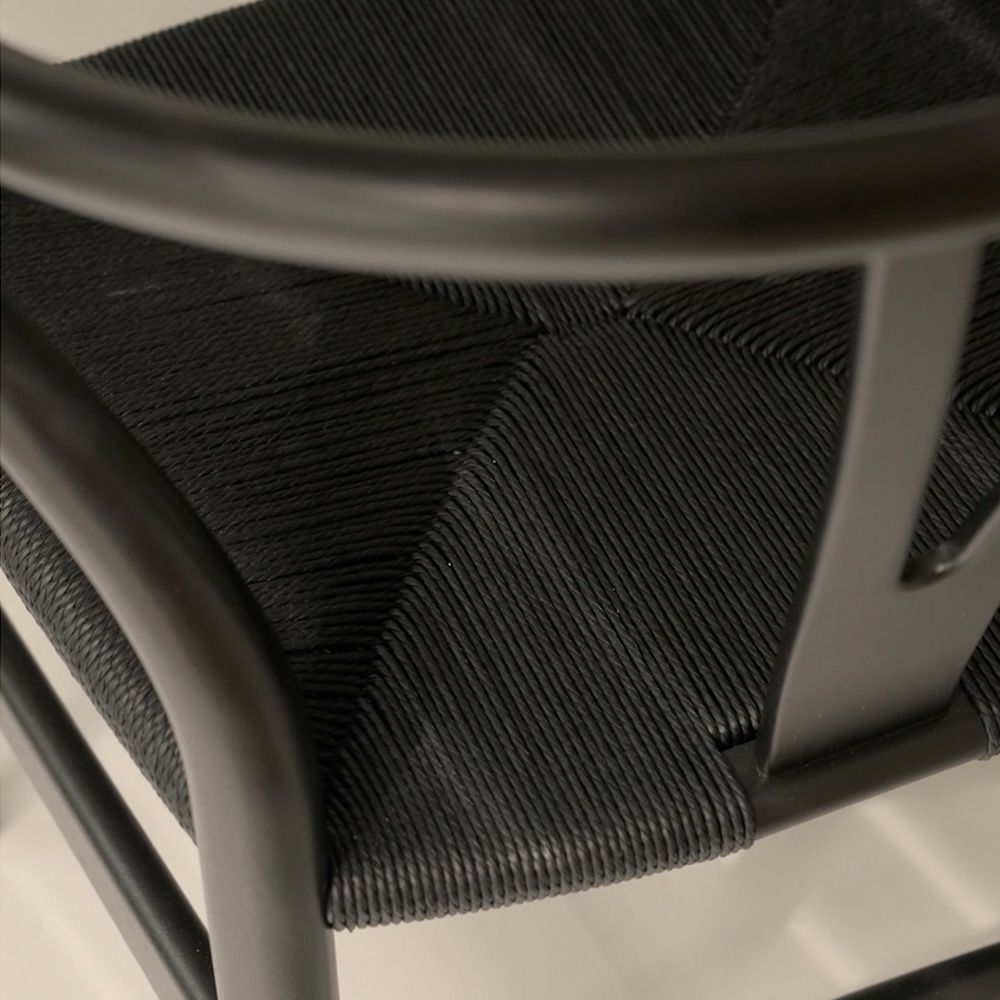 Carl Hansen & Son カール・ハンセン＆サン CH24 Yチェア （ワイチェア） ユーカリ ブラック ブラックペーパーコード デザイン：ハンス・J・ウェグナー