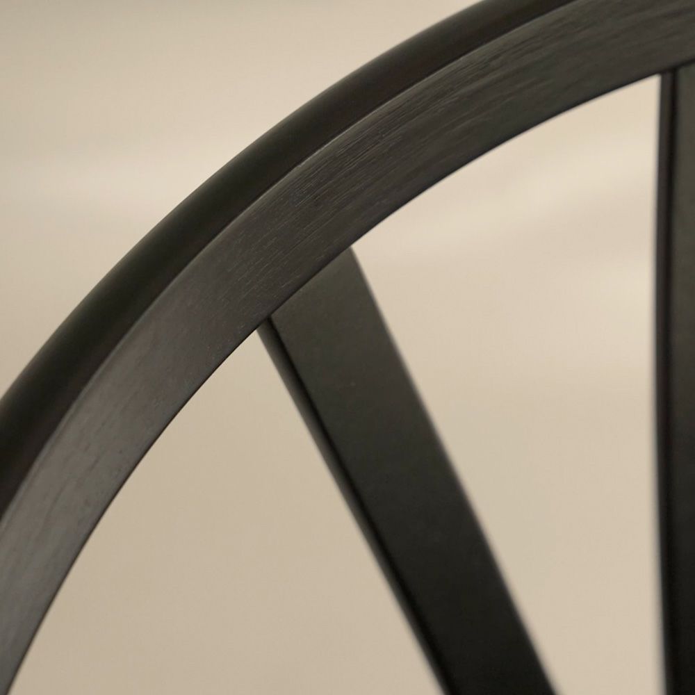 Carl Hansen & Son カール・ハンセン＆サン CH24 Yチェア （ワイチェア） ユーカリ ブラック ブラックペーパーコード デザイン：ハンス・J・ウェグナー