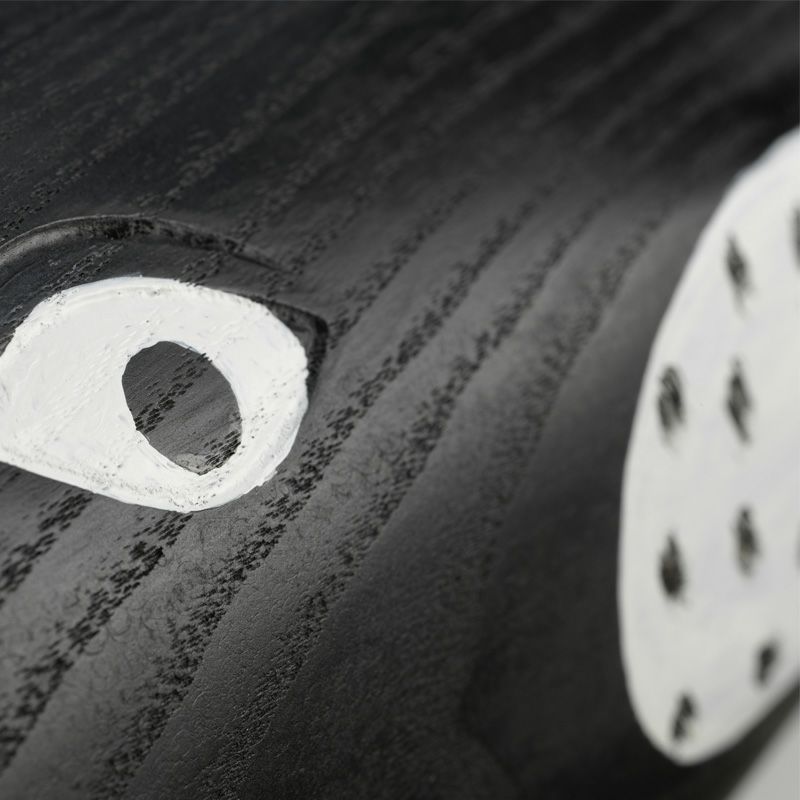 Vitra ヴィトラ Eames House Whale イームズ ハウスホエール ソリッドアッシュ ハンドペイント 鯨 くじら クジラ オブジェ カラー：ブラック デザイン：チャールズ＆レイ・イームズ