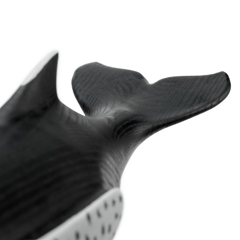 Vitra ヴィトラ Eames House Whale イームズ ハウスホエール ソリッドアッシュ ハンドペイント 鯨 くじら クジラ オブジェ カラー：ブラック デザイン：チャールズ＆レイ・イームズ