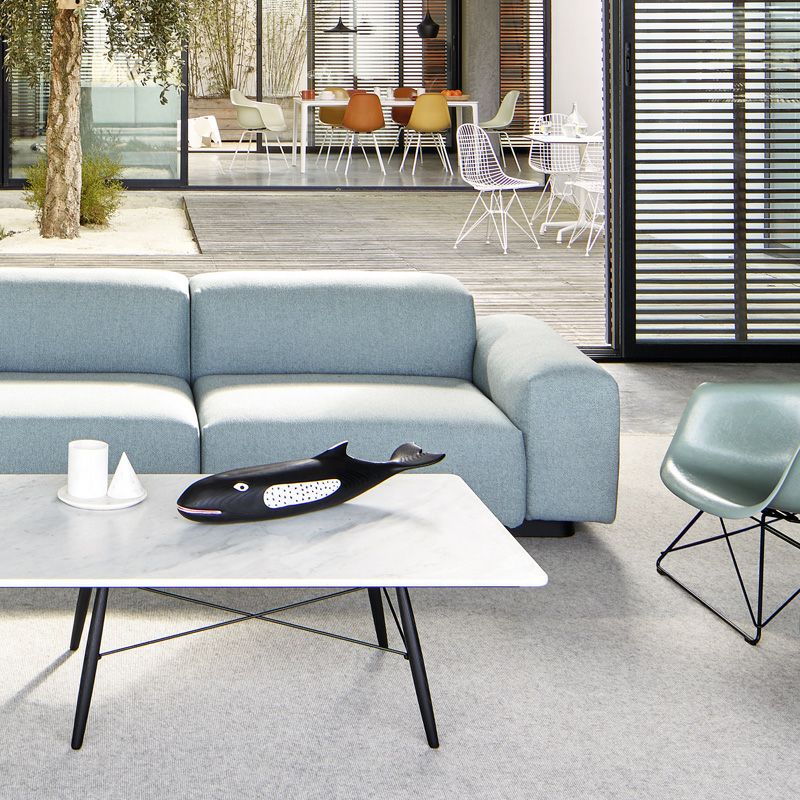 Vitra ヴィトラ Eames House Whale イームズ ハウスホエール ソリッドアッシュ ハンドペイント 鯨 くじら クジラ オブジェ カラー：ブラック デザイン：チャールズ＆レイ・イームズ