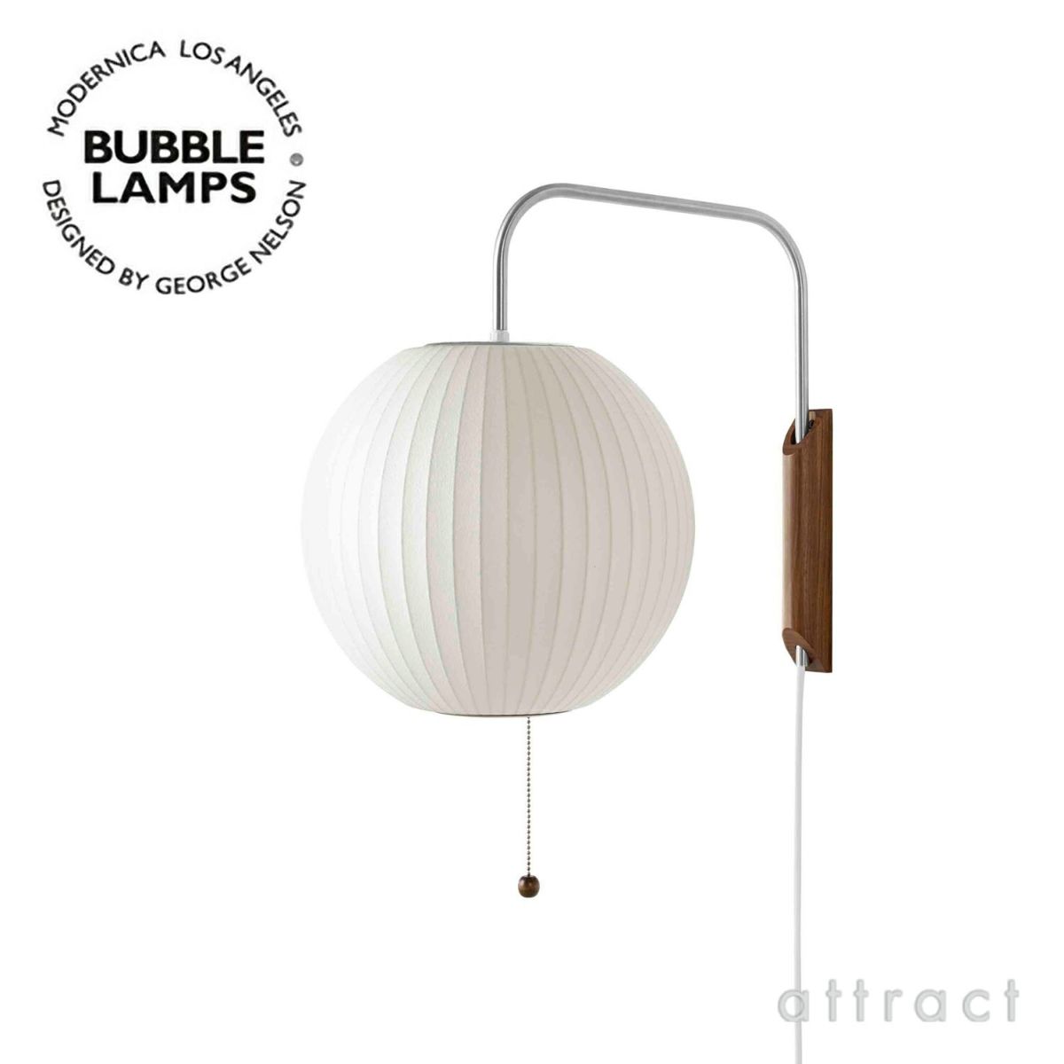 Herman Miller ハーマンミラー BUBBLE LAMPS バブルランプ Ball Wall Scone ボール ウォールランプ ワンサイズ デザイン：ジョージ・ネルソン