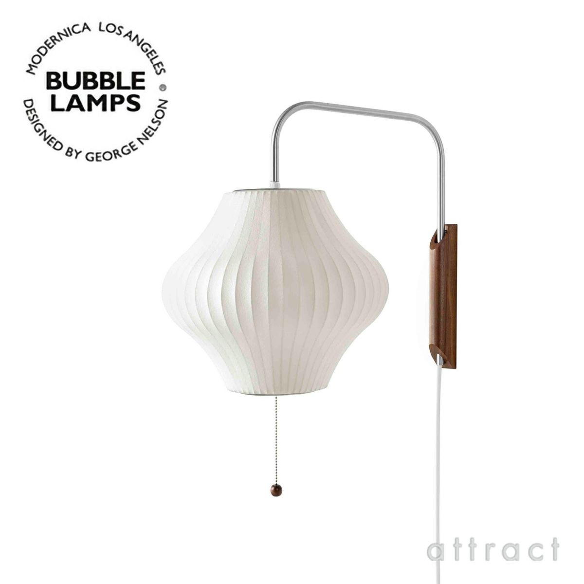 Herman Miller ハーマンミラー BUBBLE LAMPS バブルランプ Pear Wall Scone ペア ウォールランプ ワンサイズ デザイン：ジョージ・ネルソン