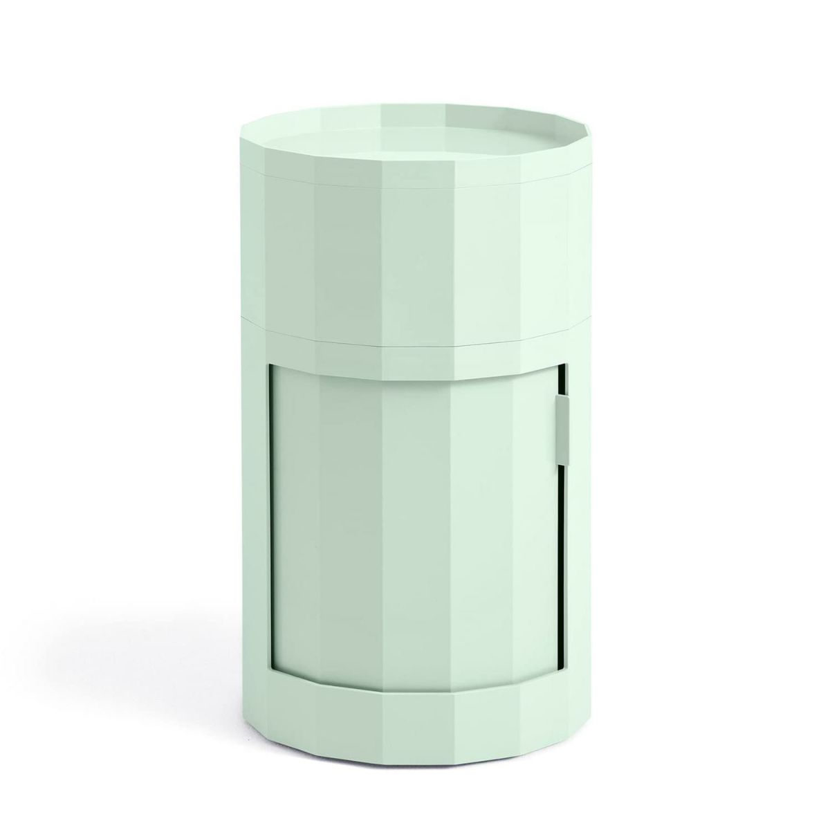 HAY ヘイ Facet Cabinet High ファセット キャビネット ハイ　回転式ドア 収納家具 キャスター付き カラー：6色 デザイン：ステファン・ショルテン