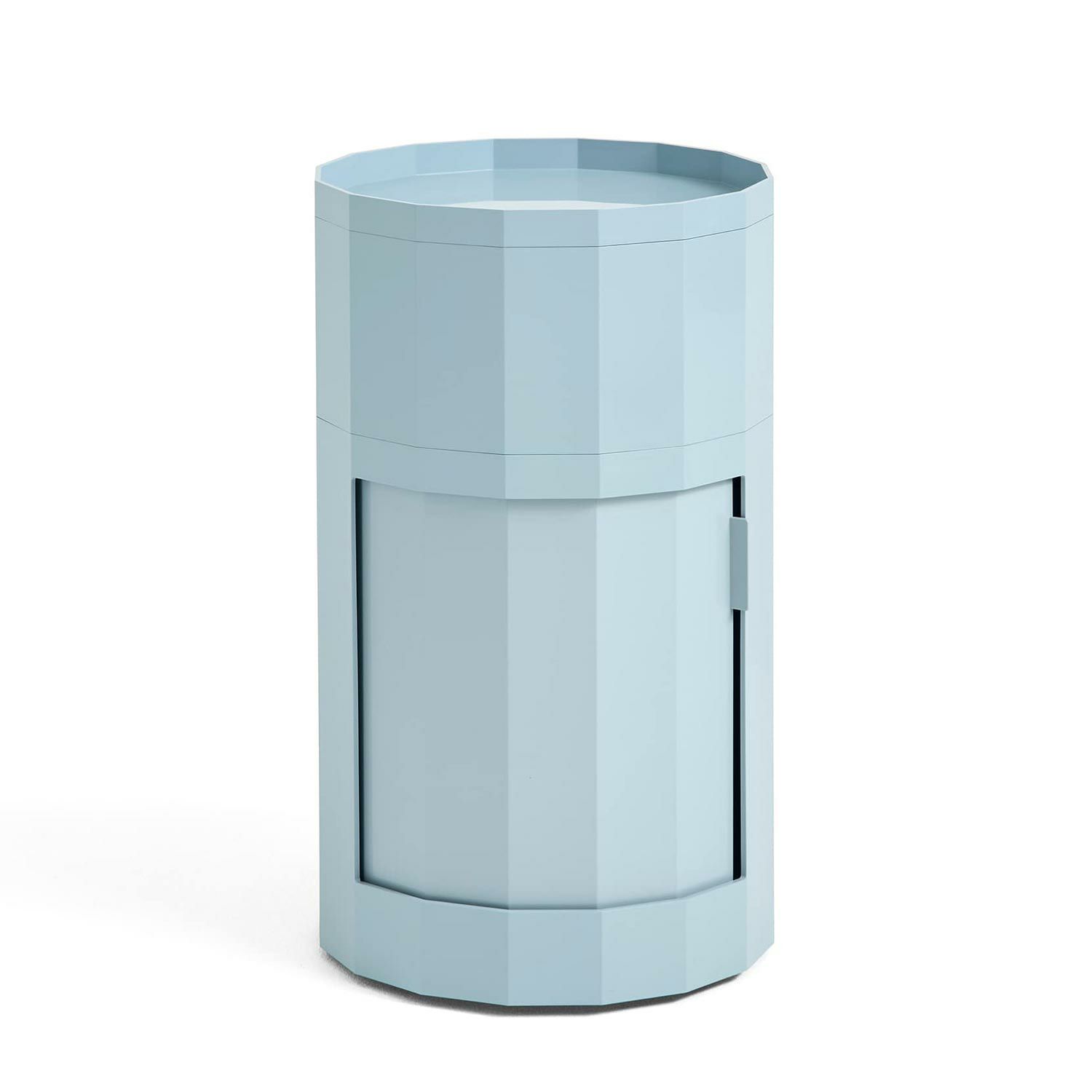 HAY ヘイ Facet Cabinet High ファセット キャビネット ハイ　回転式ドア 収納家具 キャスター付き カラー：6色 デザイン：ステファン・ショルテン