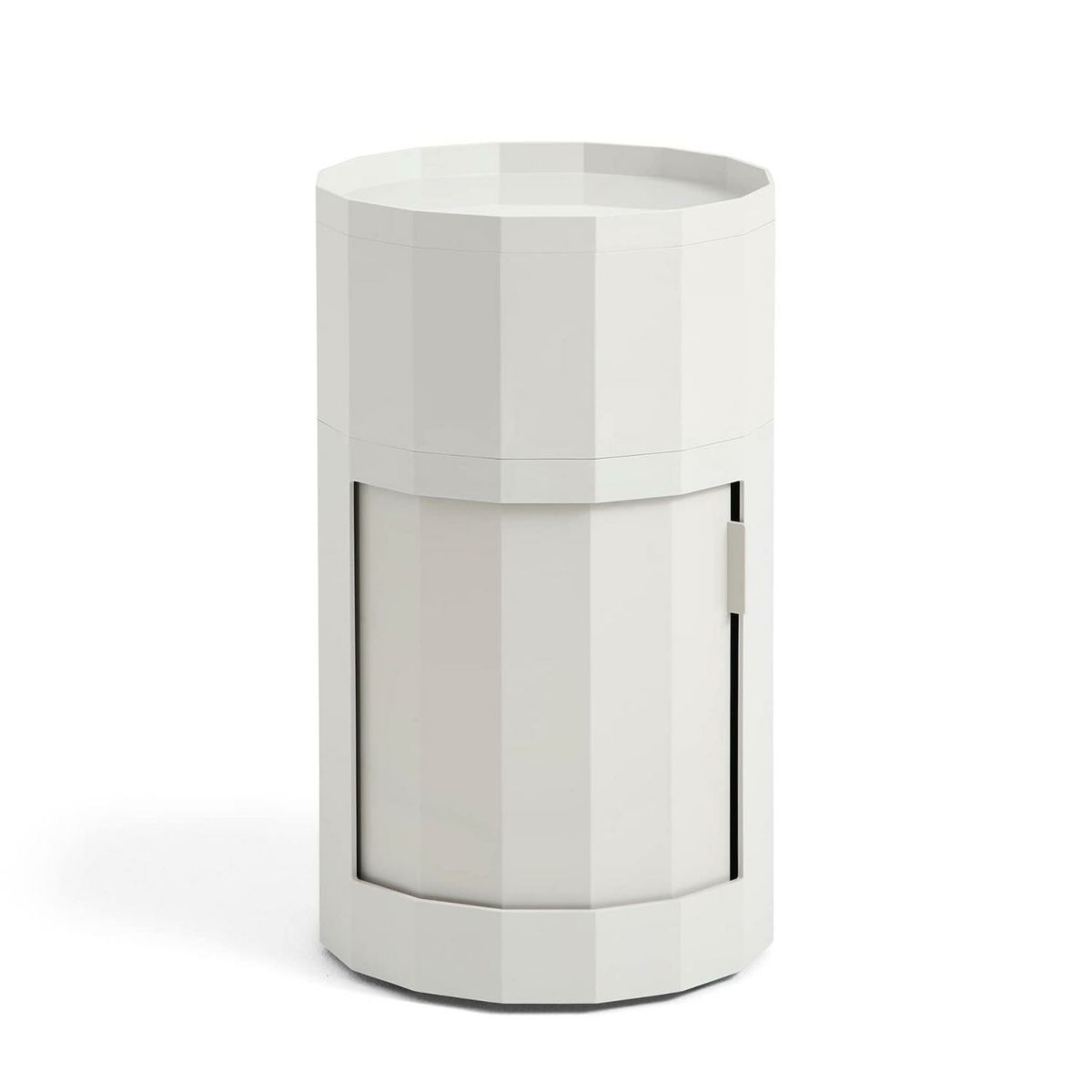 HAY ヘイ Facet Cabinet High ファセット キャビネット ハイ　回転式ドア 収納家具 キャスター付き カラー：6色 デザイン：ステファン・ショルテン