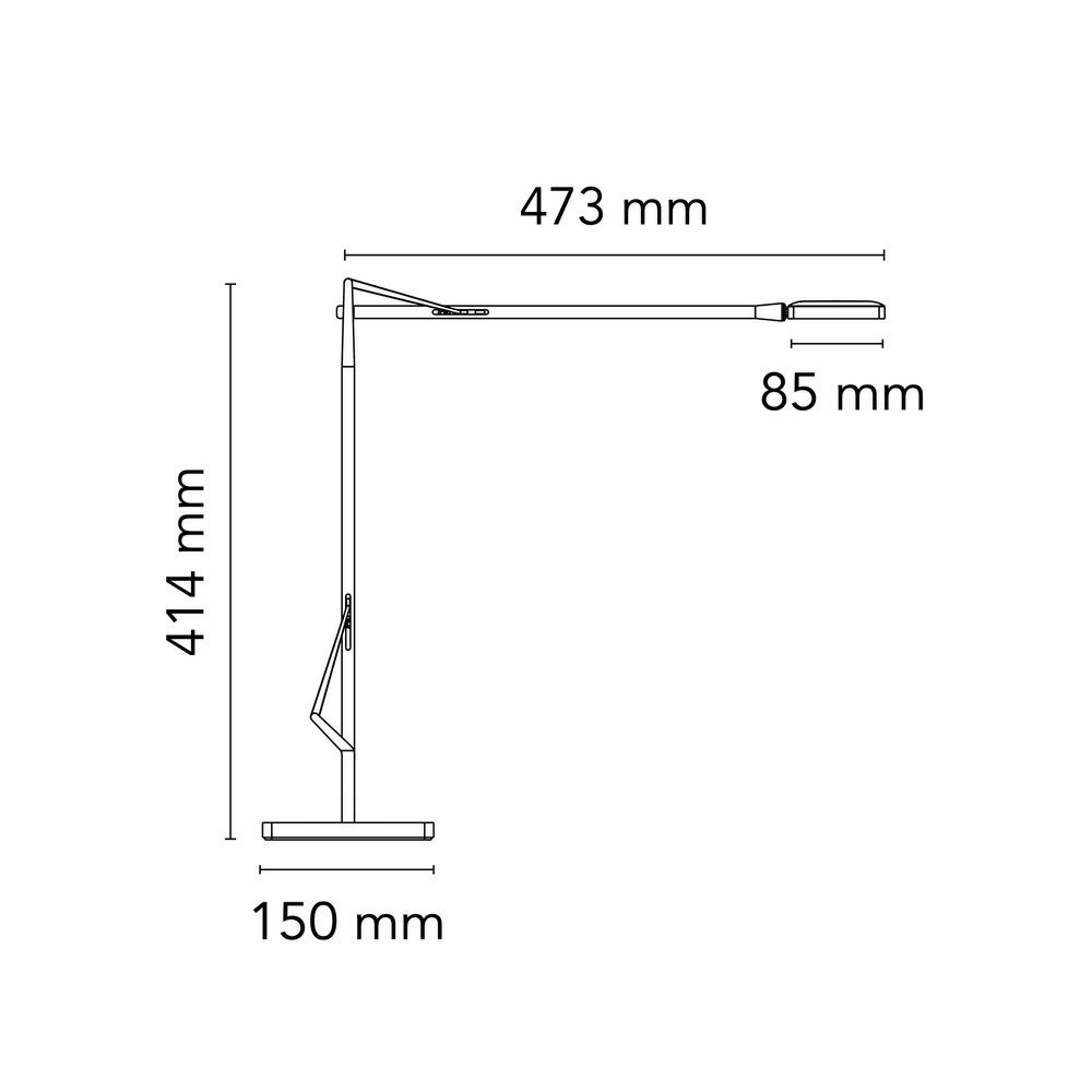FLOS フロス Kelvin Edge ケルビン エッジ LED テーブルランプ 可動シェード カラー：4色 デザイン：アントニオ・チッテリオ