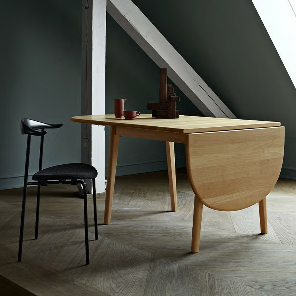 Carl Hansen & Son カール・ハンセン＆サン CH88P オーク （ソープフィニッシュ） ブラックフレーム 張座：レザー（Thor） デザイン：ハンス・J・ウェグナー