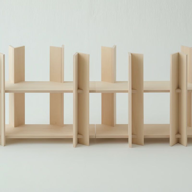 more trees モア・トゥリーズ KODACHI こだち コダチ シェルフ 棚 シナ合板 デザイン：隈 研吾