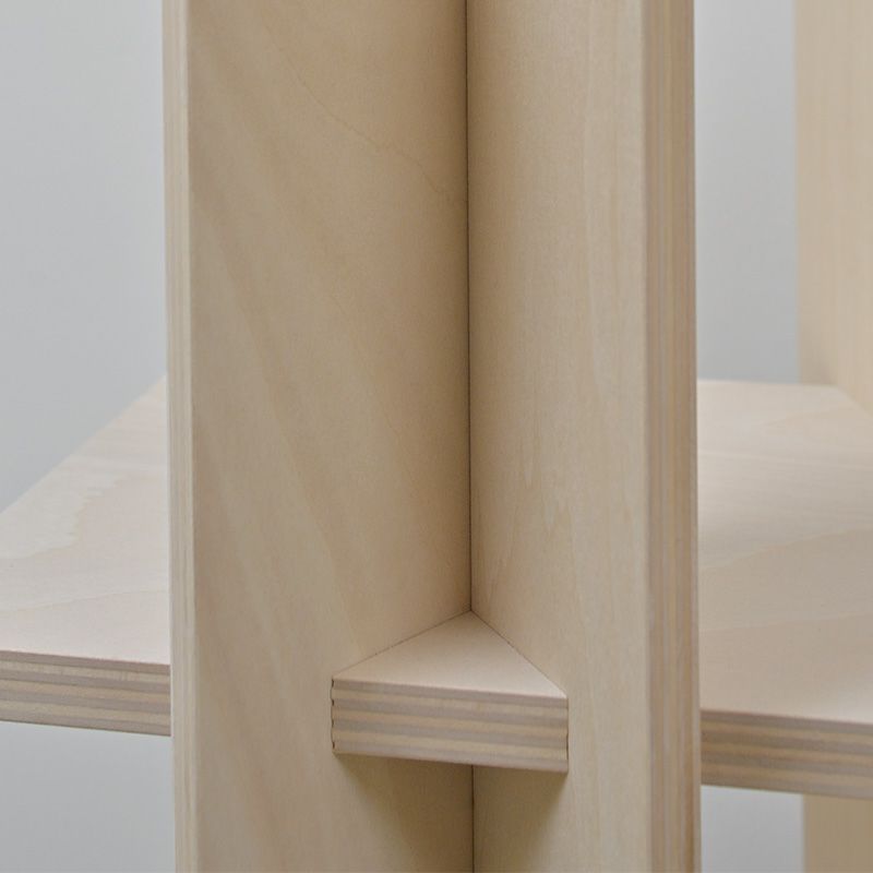 more trees モア・トゥリーズ KODACHI こだち コダチ シェルフ 棚 シナ合板 デザイン：隈 研吾