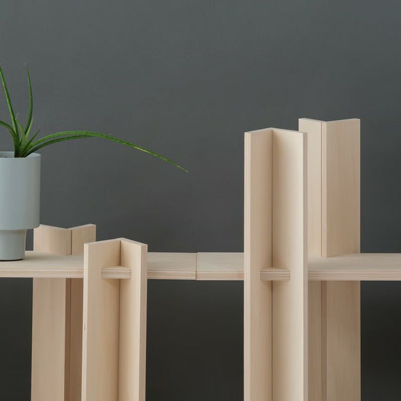 more trees モア・トゥリーズ KODACHI こだち コダチ シェルフ 棚 シナ合板 デザイン：隈 研吾