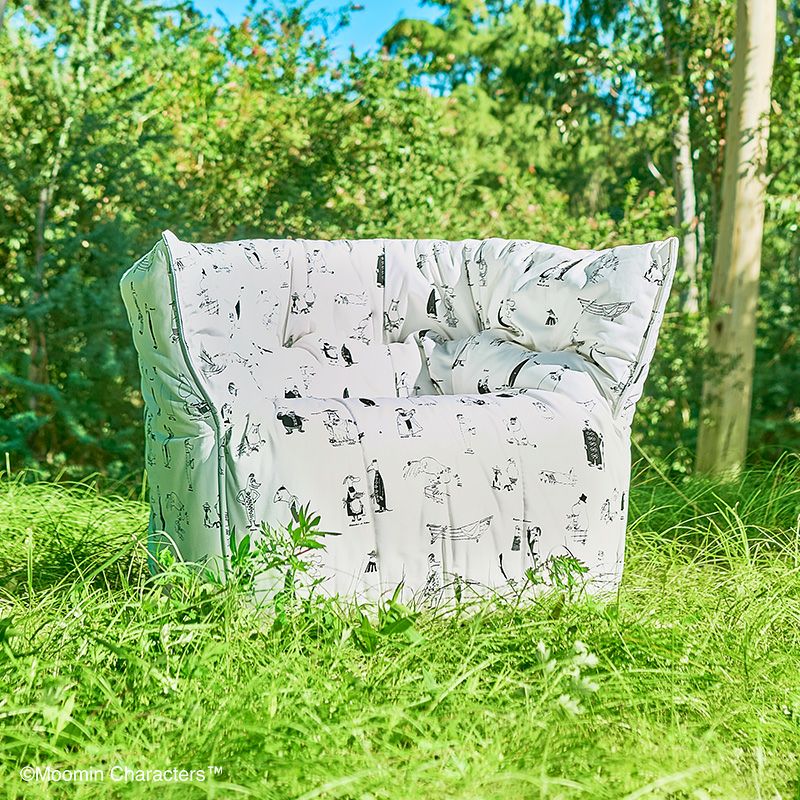 ムーミン × リーン・ロゼ コラボレーションソファ MOOMIN Riviera ムーミン リビエラ ligne roset リーン・ロゼ ROSETBrigantin ロゼブリガンタン 限定ファブリック Iランク デザイン：ミッシェル・デュカロワ