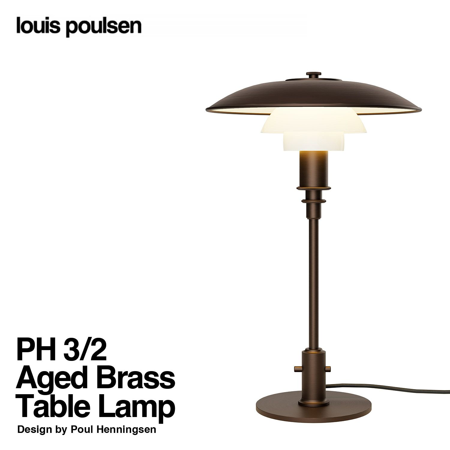 PH 3/2 Table Φ290mm （エイジド・ブラス）