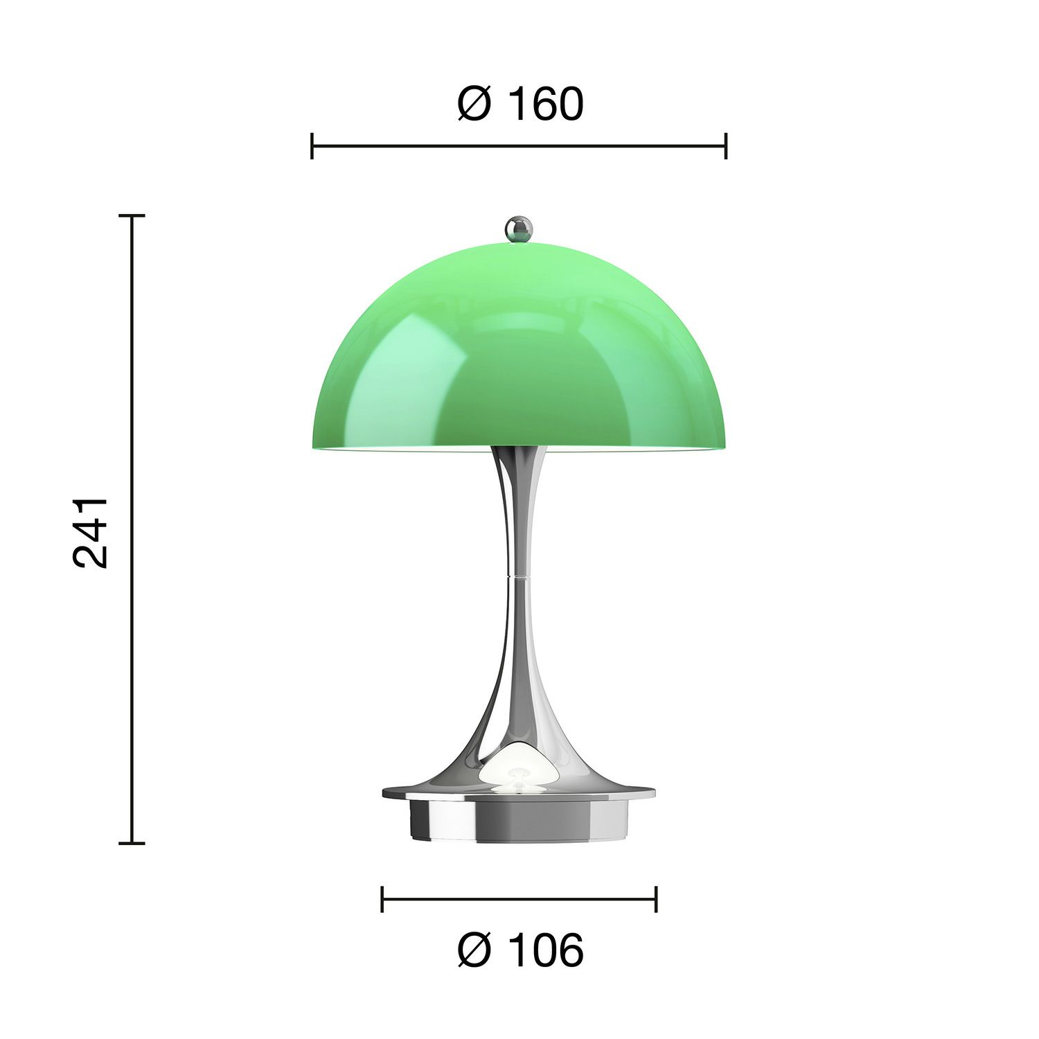 Louis Poulsen ルイスポールセン Panthella 160 Portable パンテラ 160